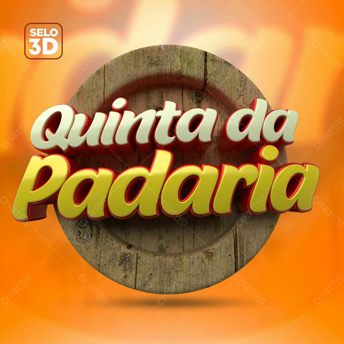 Logotipo Quinta da Padaria PSD Editável