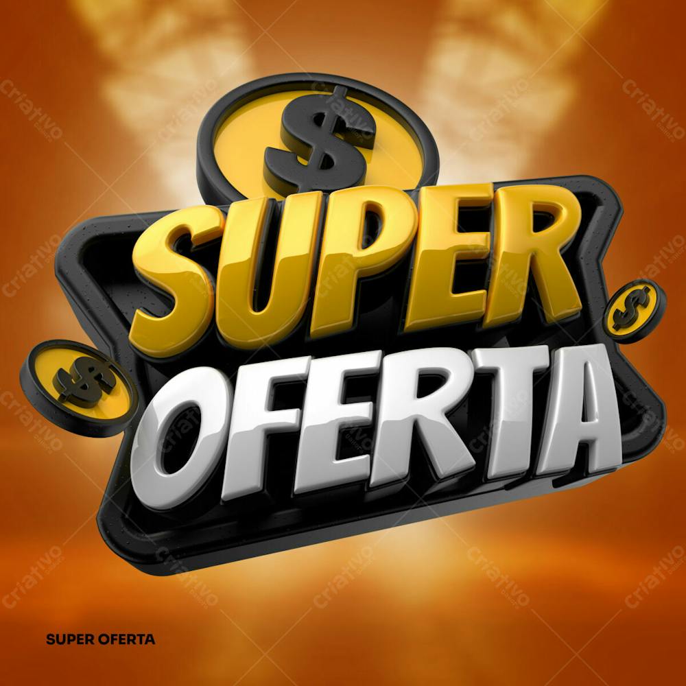 Selo 3D Super Oferta