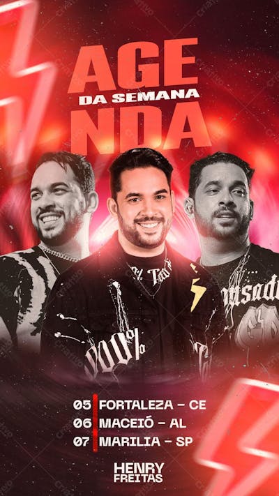 Flyer Agenda Da Semana