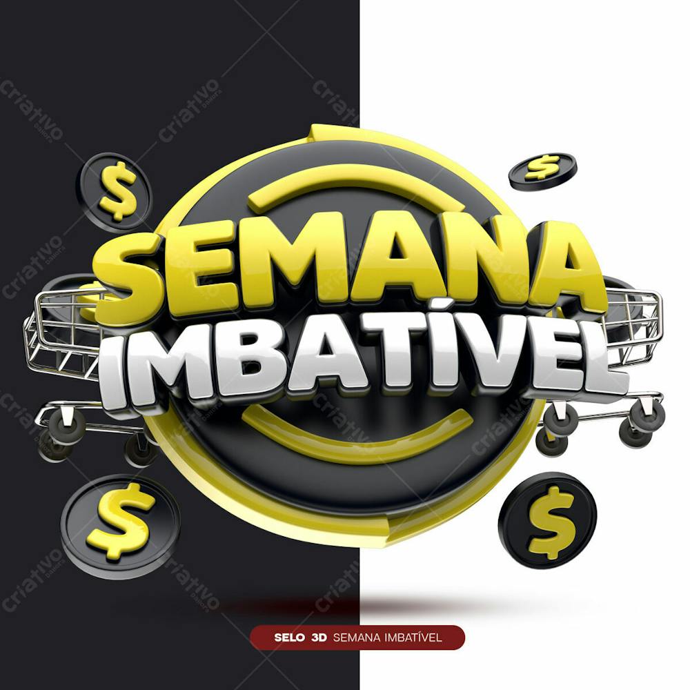 Selo 3D Semana Imabatível