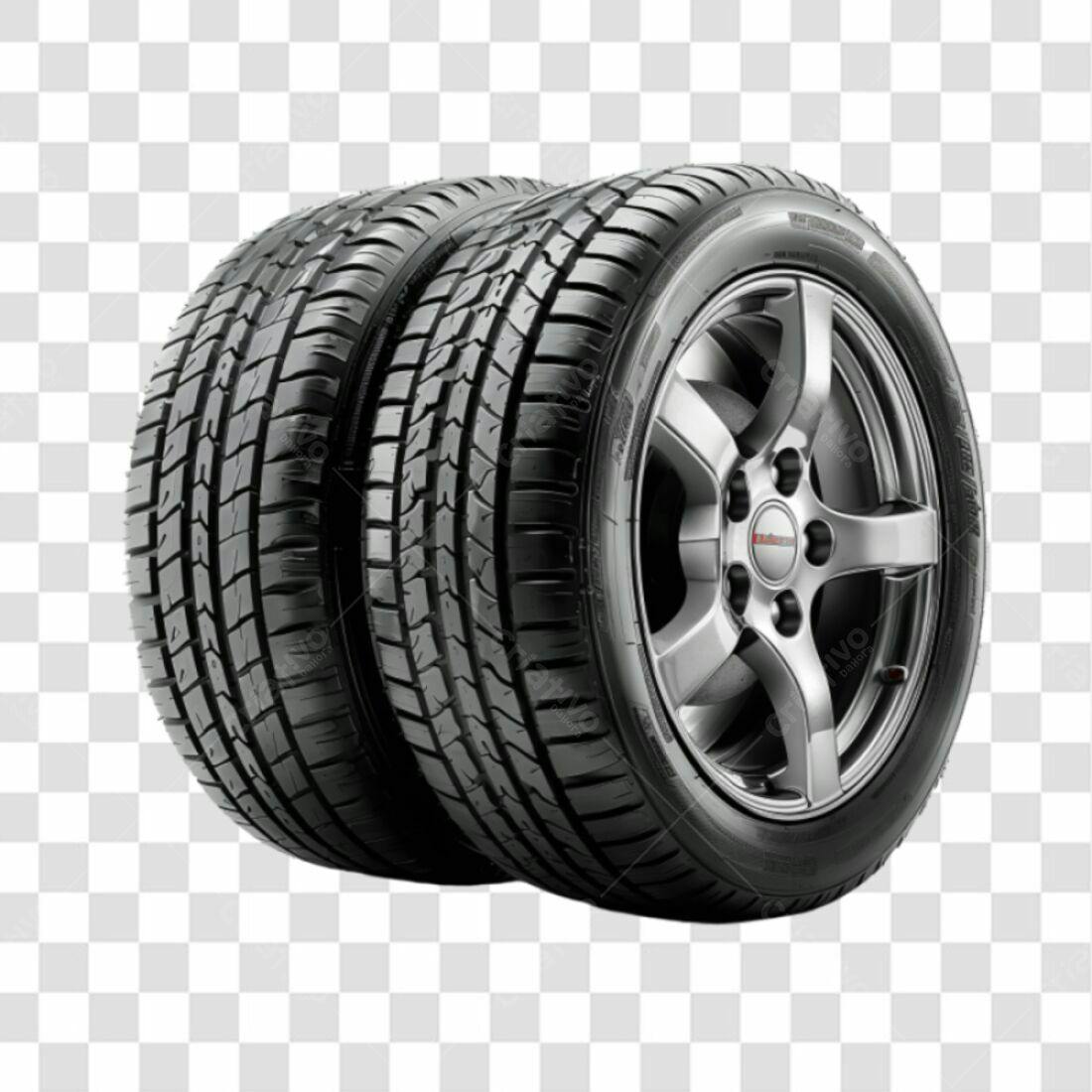 Icone de Pneus de Carro PNG com fundo transparente