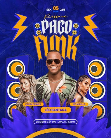 Ressaca de carnaval pagofunk psd editável