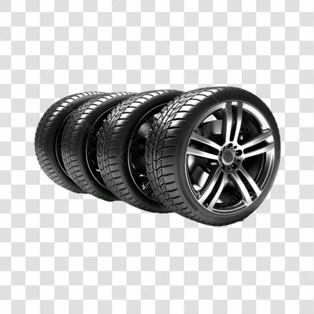 Icone Pneus Carro PNG com fundo transparente