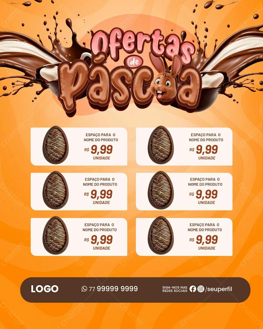 OFERTAS DE PÁSCOA - OVOS DE PÁSCOA