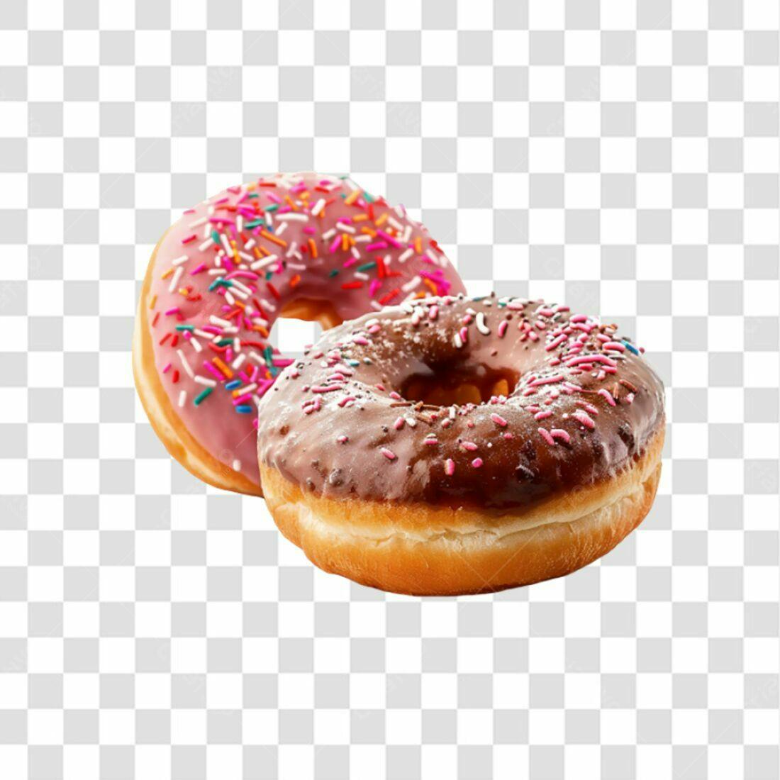 Icone Donuts Doces PNG com fundo transparente
