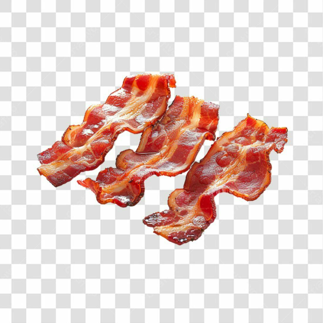 Icone de Bacon PNG com fundo transparente
