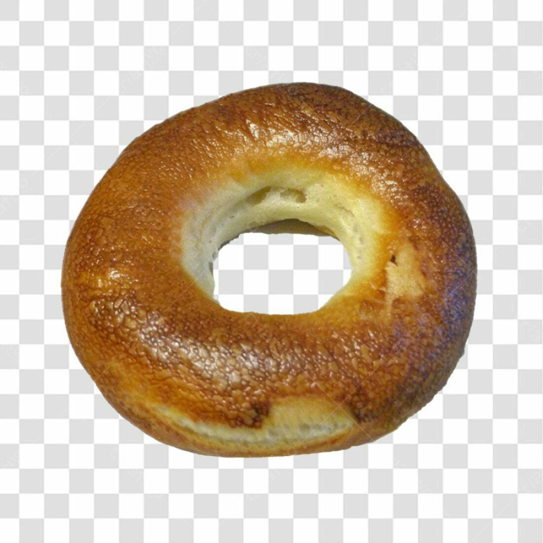 Icone de Bagel PNG com fundo transparente