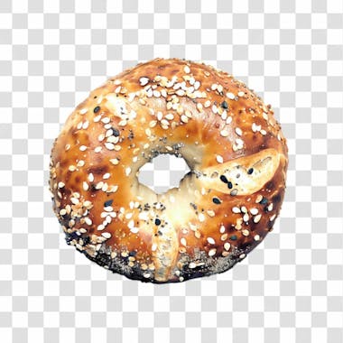 Bagel png transparente