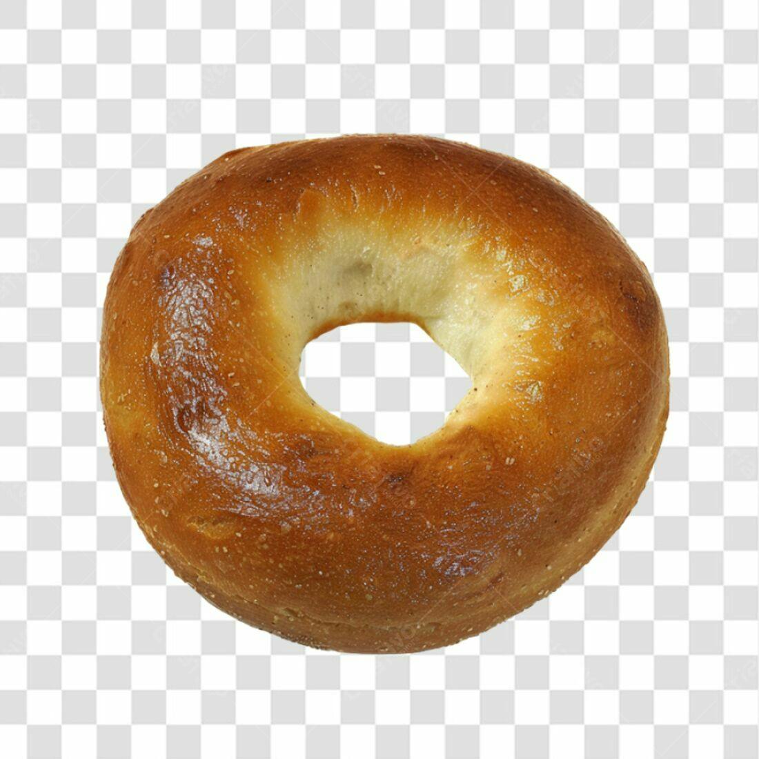 Icone de Bagel PNG com fundo transparente
