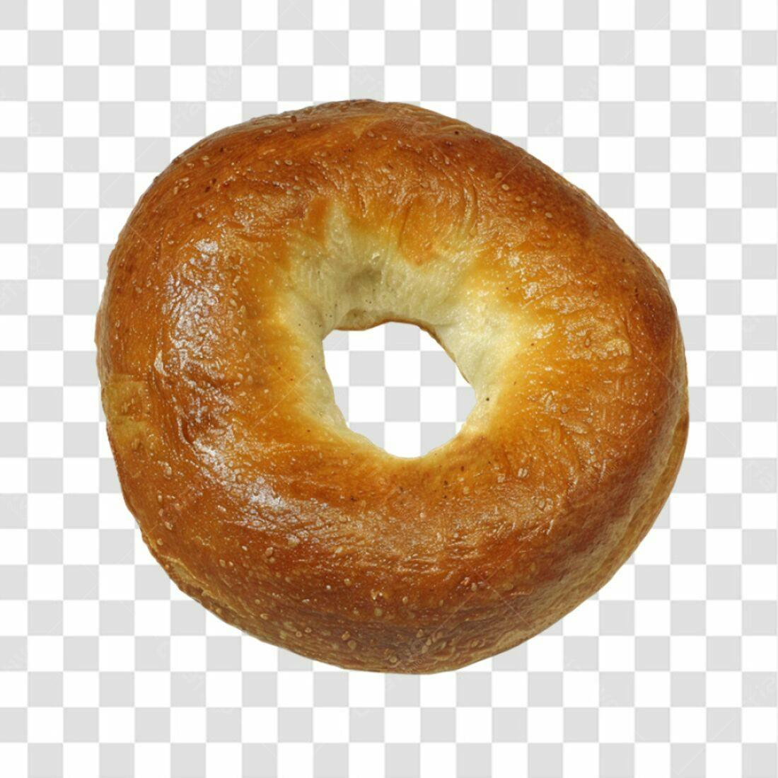 Icone de Bagel PNG com fundo transparente