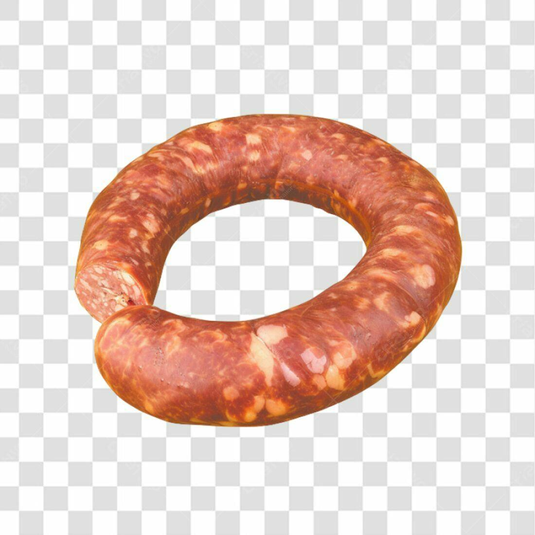 Imagem de Salsicha em Formato de Rosca PNG com fundo transparente