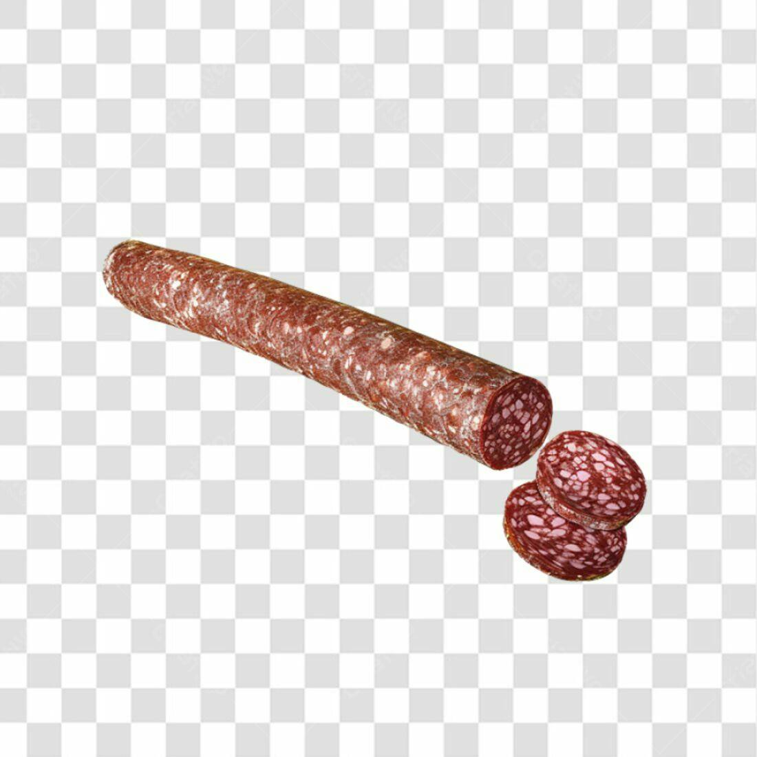Icone Salame Italiano PNG com fundo transparente
