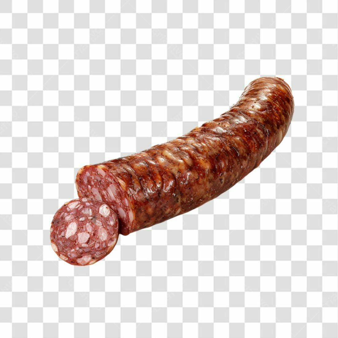 Imagem PNG de salsicha com fundo transparente