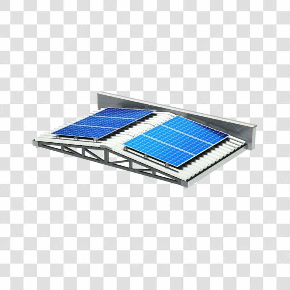 Asset 3D Placa Solar Azul Fotovotaica Em Cima De Telhado Galvanizado Termoacústico.jpg (7)