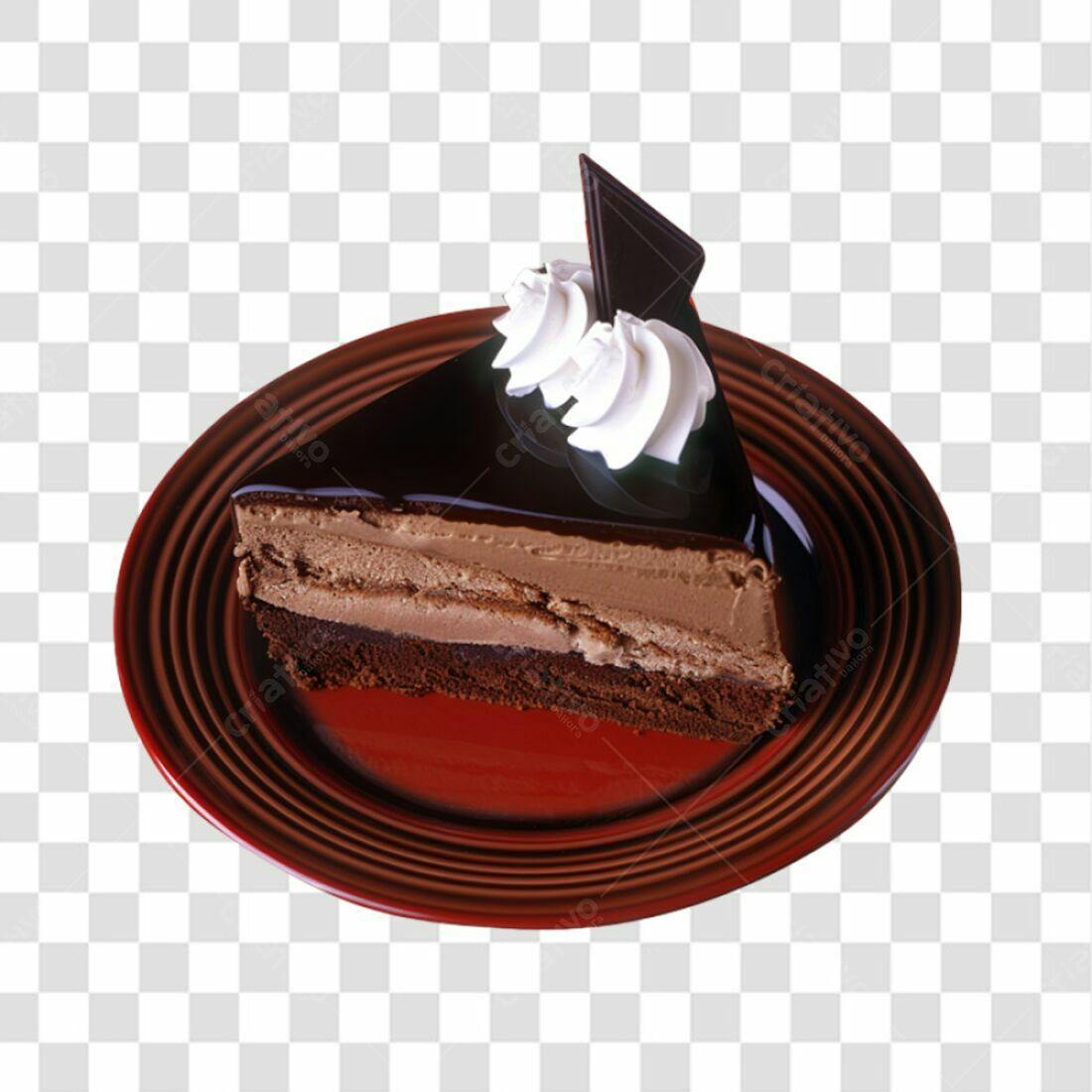 Imagem Bolo Chocolate PNG com fundo transparente