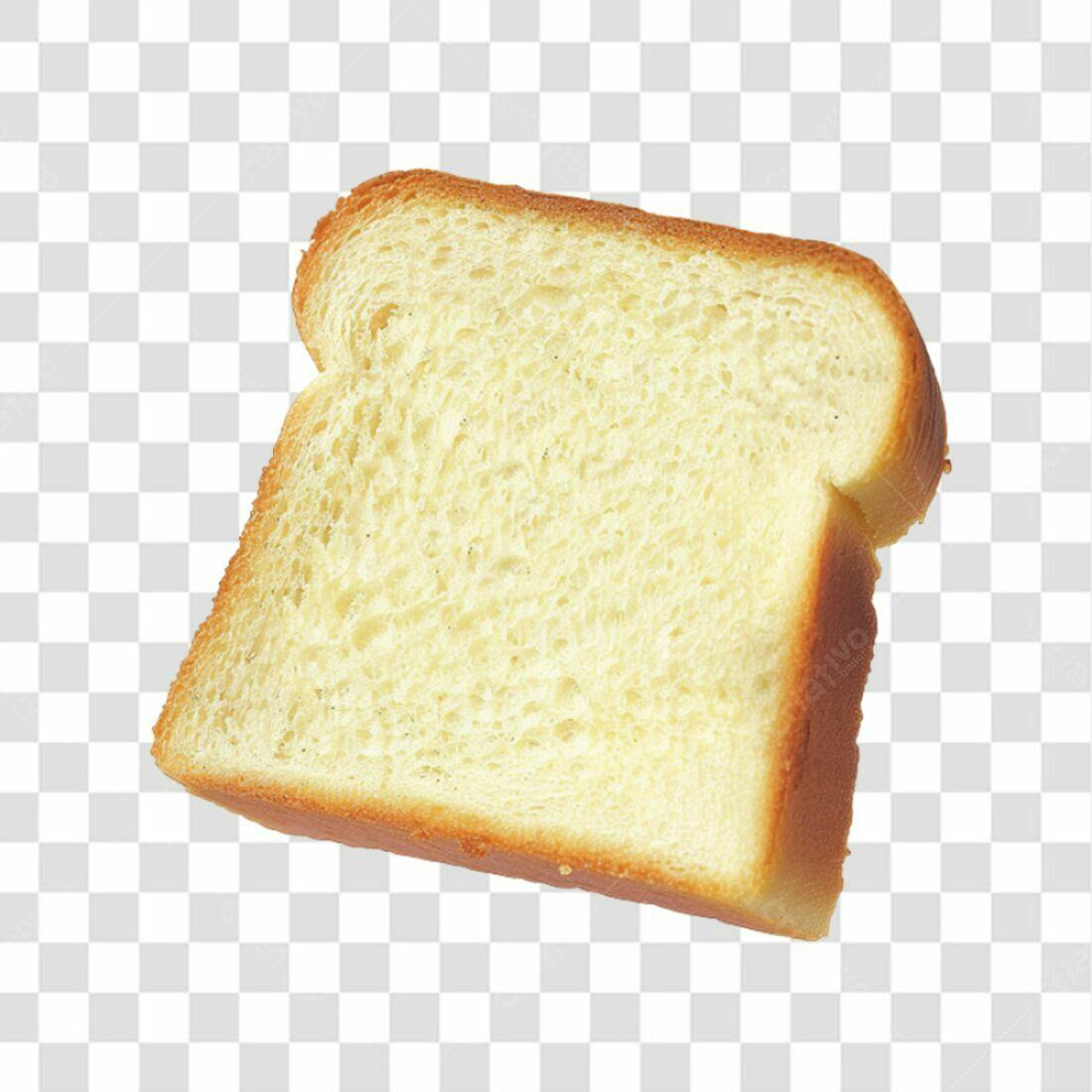 Icone de fatia de pão PNG com fundo transparente