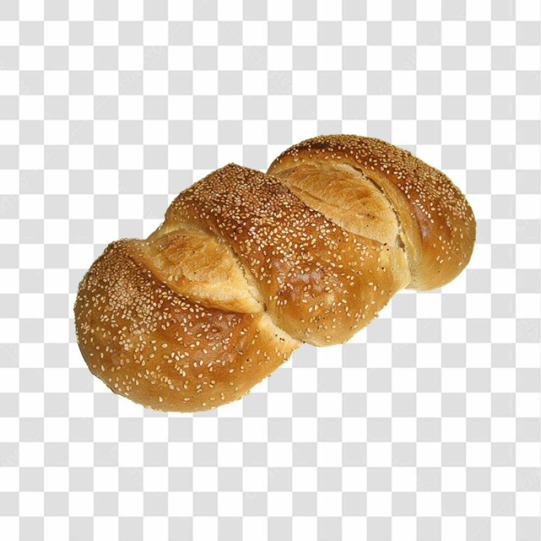 Imagem Pão com gergelim PNG com fundo transparente