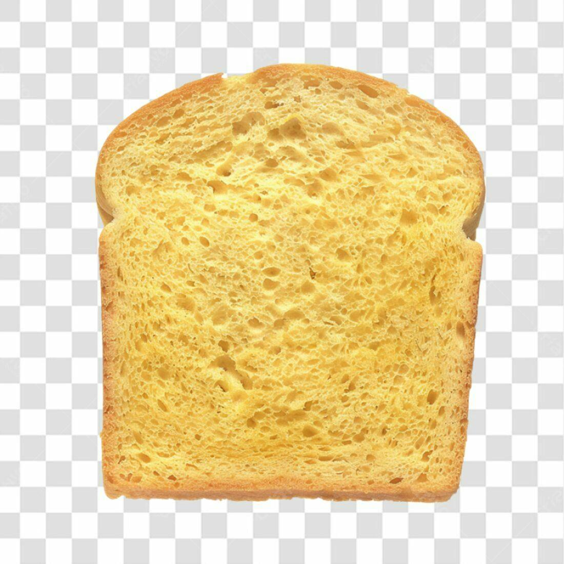 Icone de fatia de pão PNG com fundo transparente