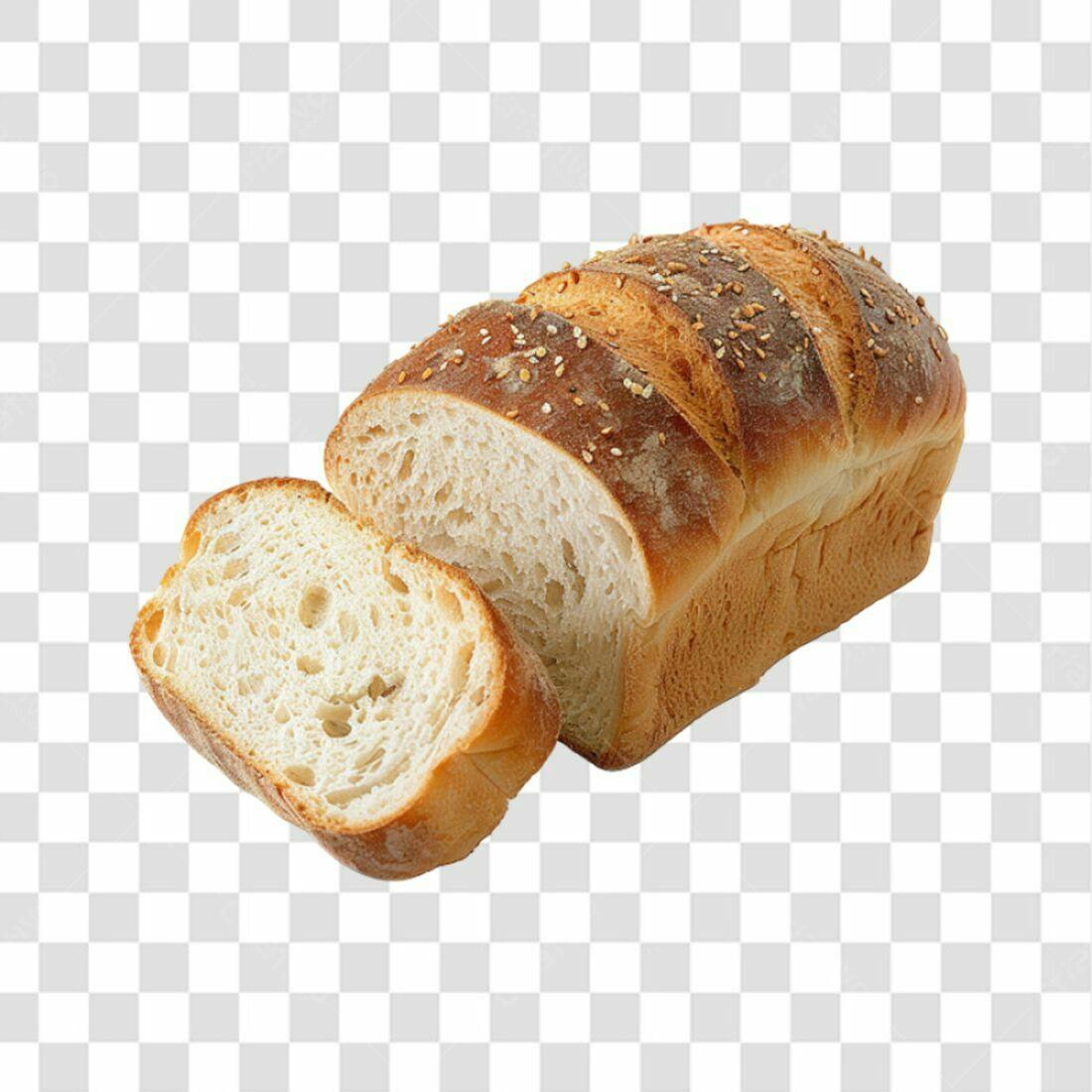 Imagem Pão Artesanal PNG com fundo transparente