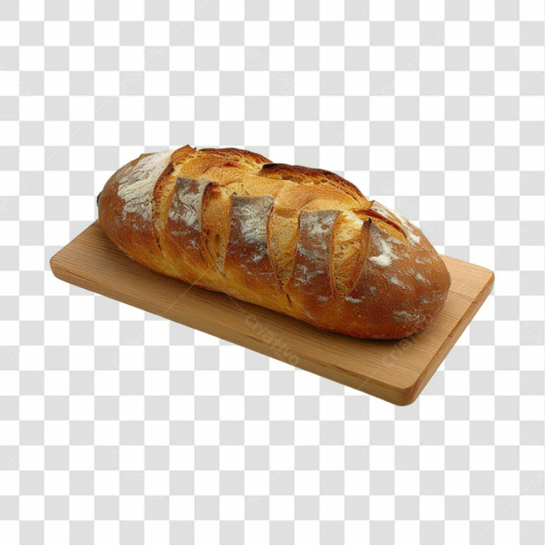 Imagem Pão Artesanal PNG com fundo transparente