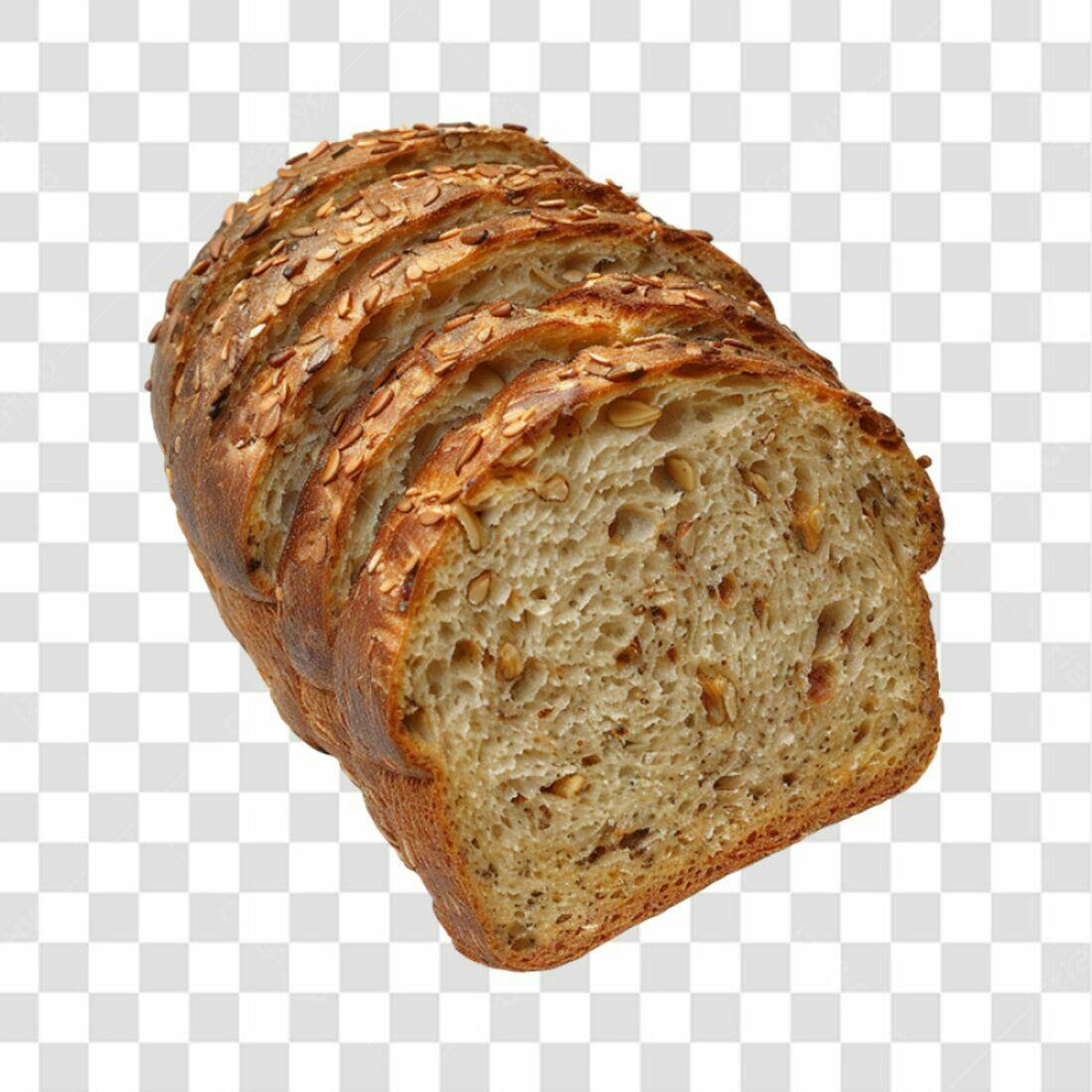 Imagem Pão Integral PNG com fundo transparente
