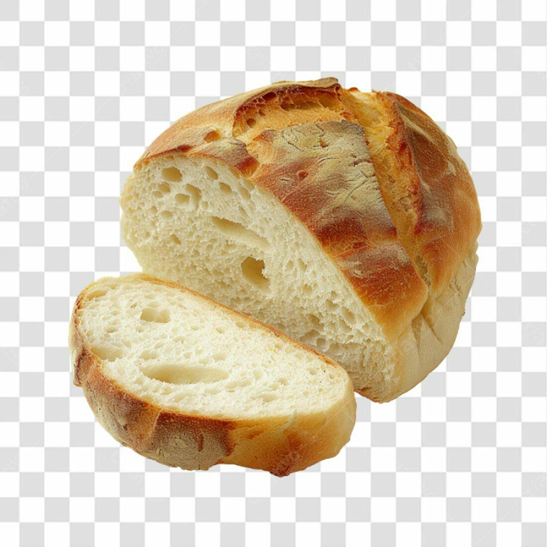 Imagem Pão Artesanal PNG com fundo transparente