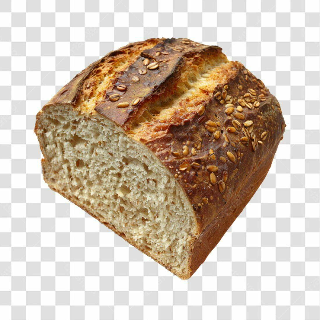 Imagem Pão Artesanal PNG com fundo transparente