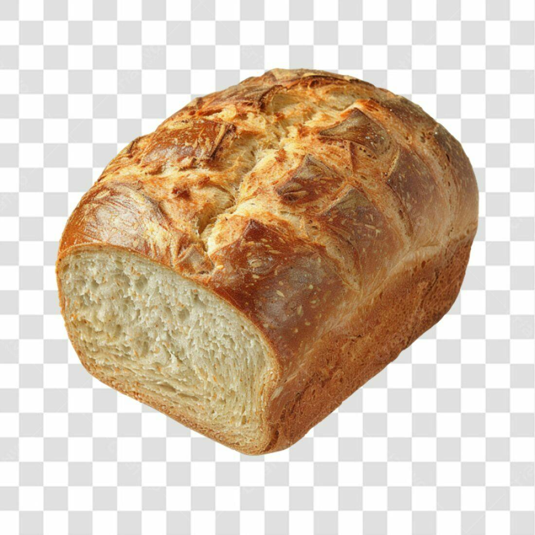 Imagem Pão Artesanal PNG com fundo transparente