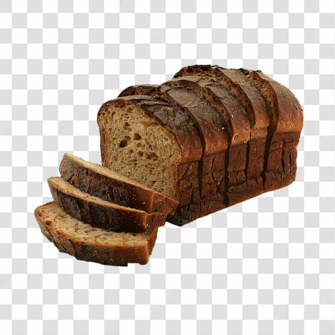 Imagem Pão Integral PNG com fundo transparente