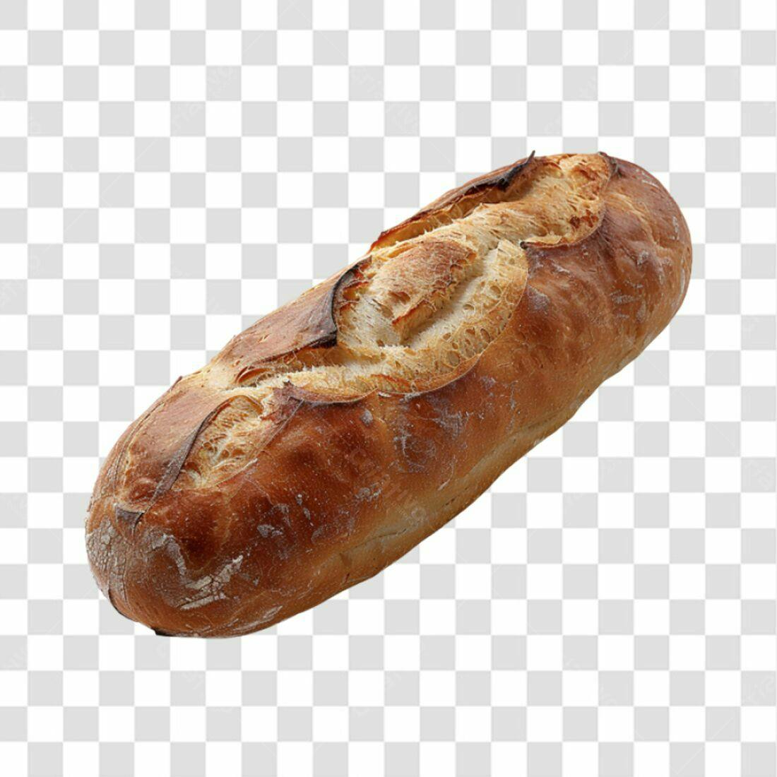 Imagem Pão Francês PNG com fundo transparente