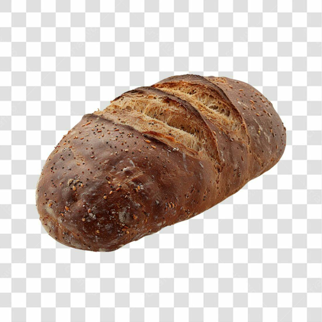 Imagem de Pão Artesanal PNG com fundo transparente