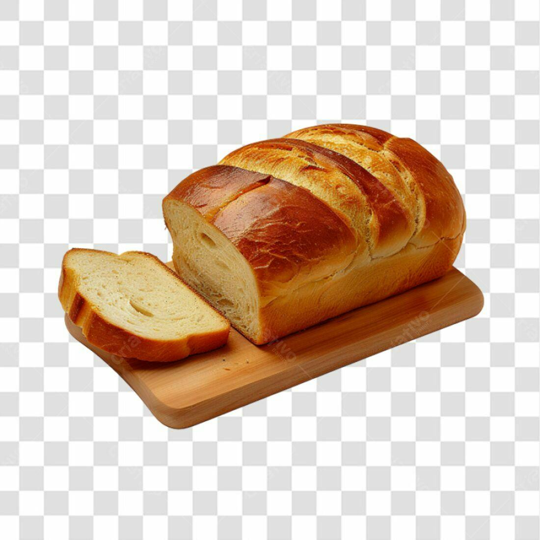 Imagem Pão Caseiro PNG com fundo transparente
