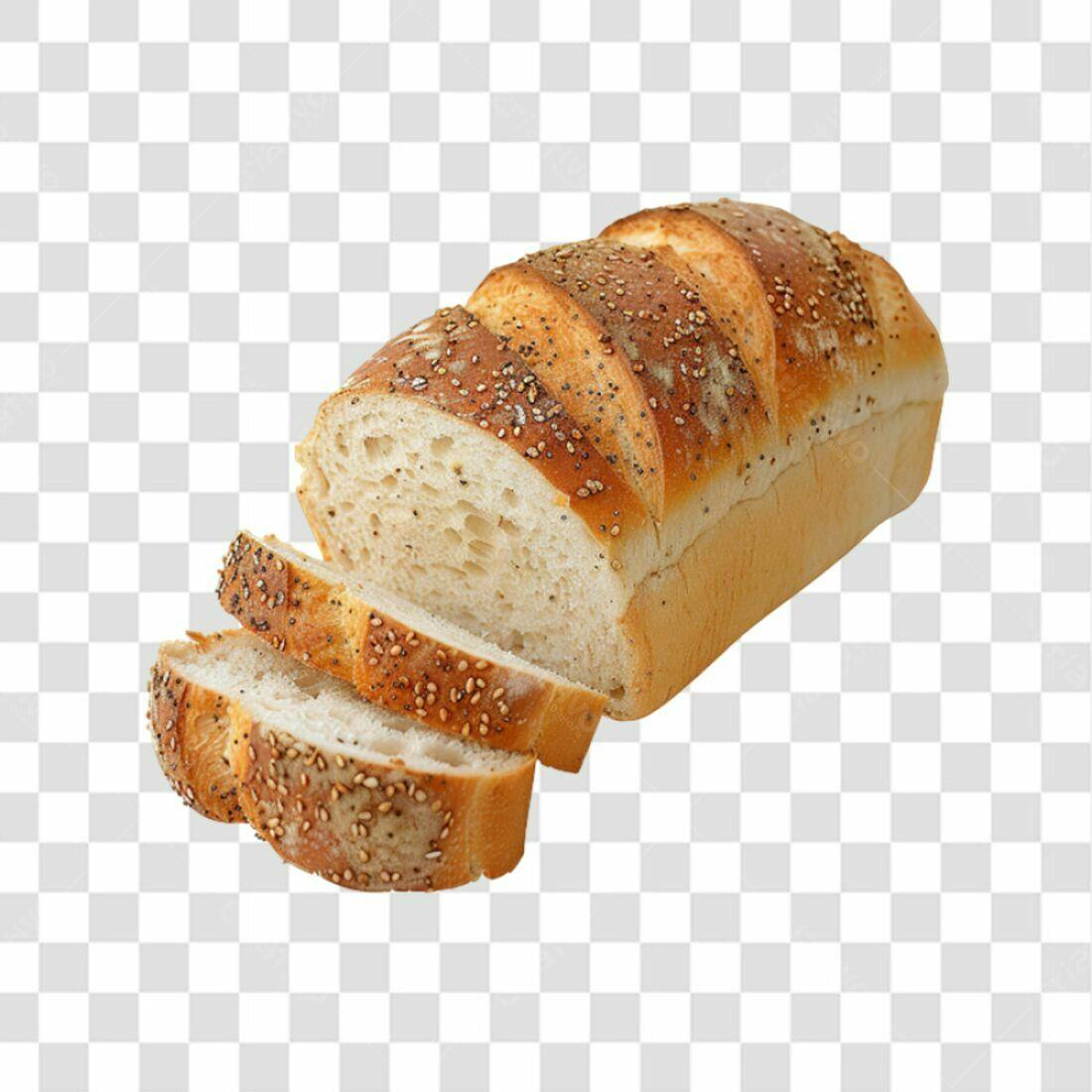 Imagem Pão Artesanal PNG com fundo transparente