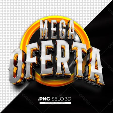 Selo 3d mega oferta