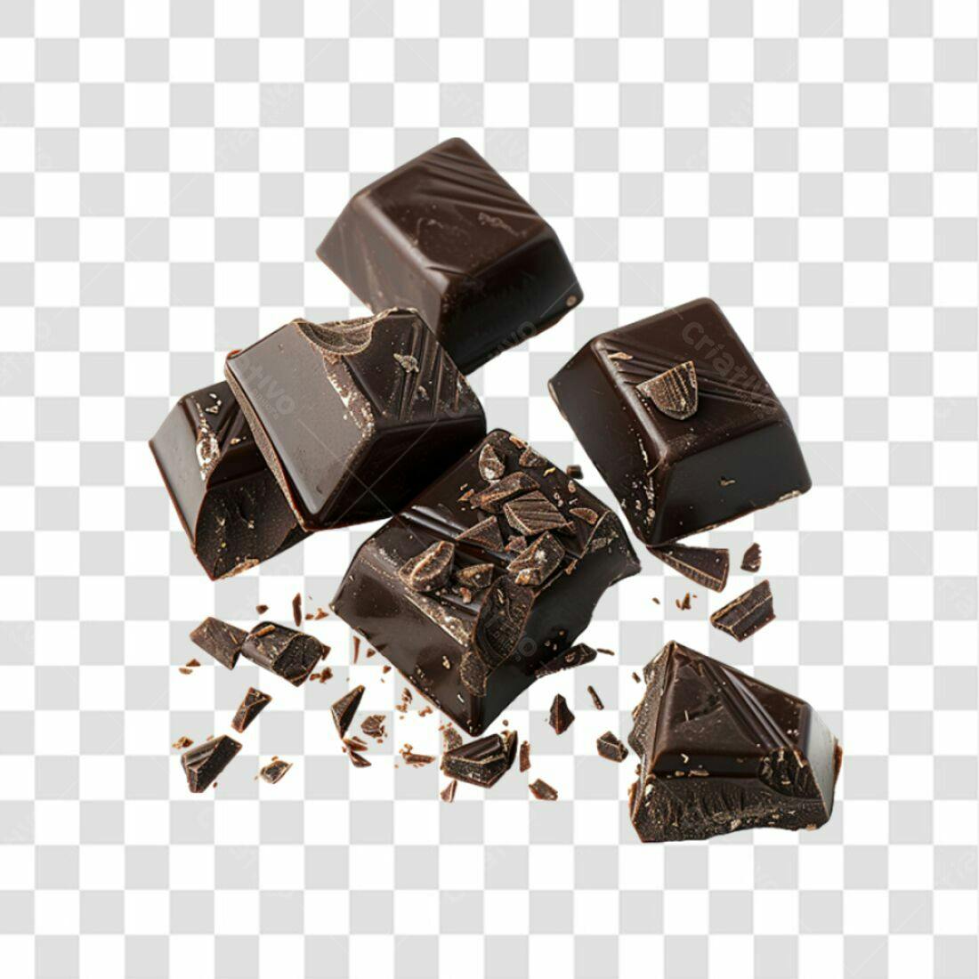 Icone Chocolate Escuro PNG com fundo transparente
