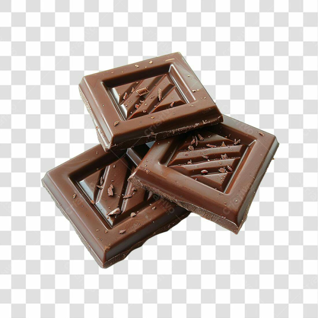 Icone Chocolate Amargo PNG com fundo transparente
