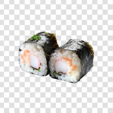 Sushi e comida japonesa png transparente