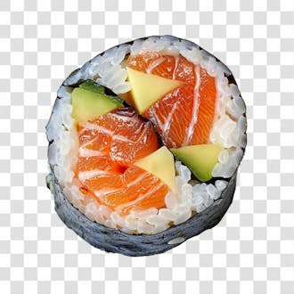 Sushi e comida japonesa png transparente