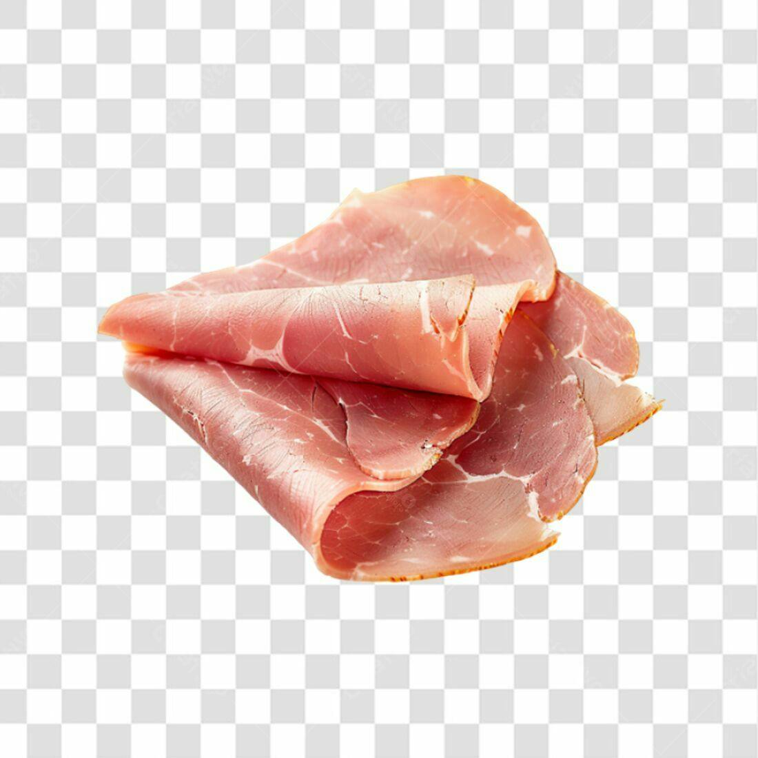 Imagem Fatia Presunto PNG com fundo transparente