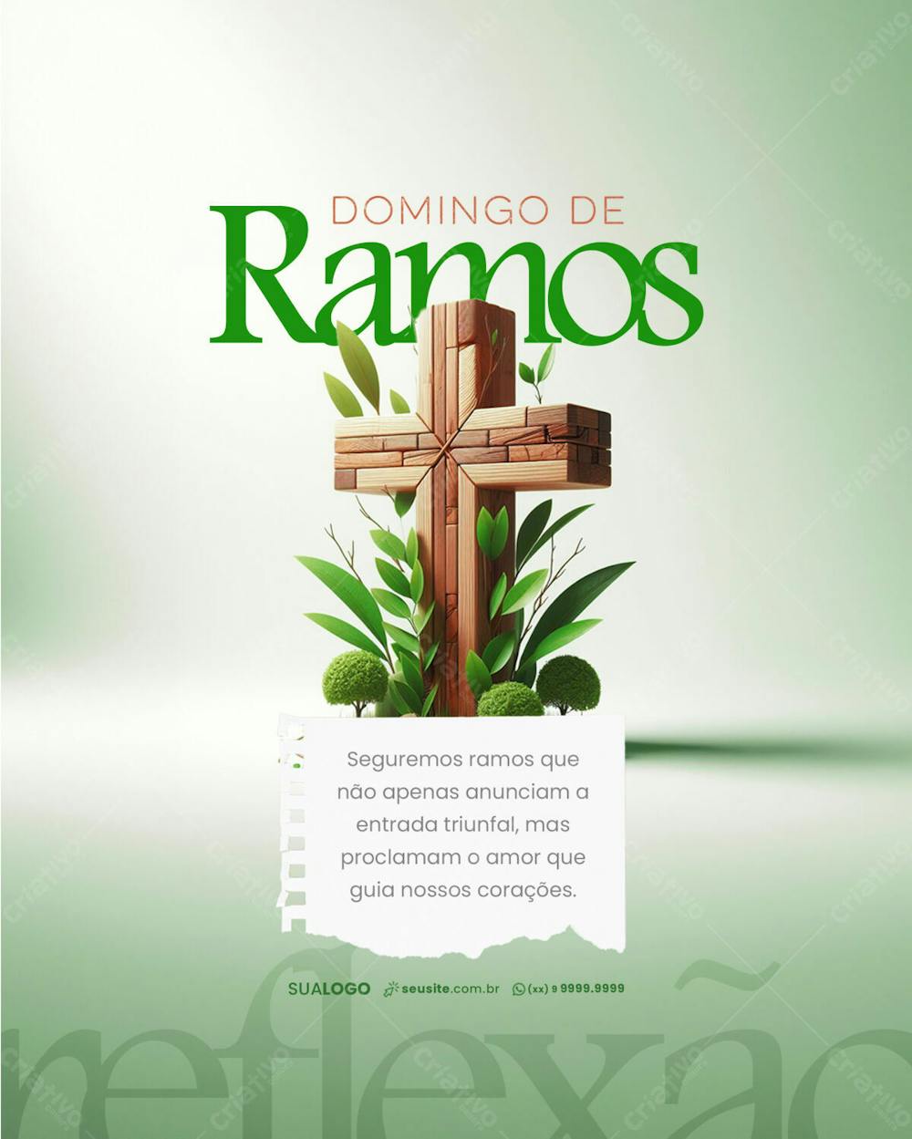 Social Dia   Domingo De Ramos   Amor Que Guia Nossos Corações