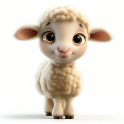 Designerdamissao Pixar 3D Style Clipart Of A Lamb White Backgro 66B 0D 7F 4 Cc 03 4D 18 B 9D 5 E 2Bcc 7D 024D 3
