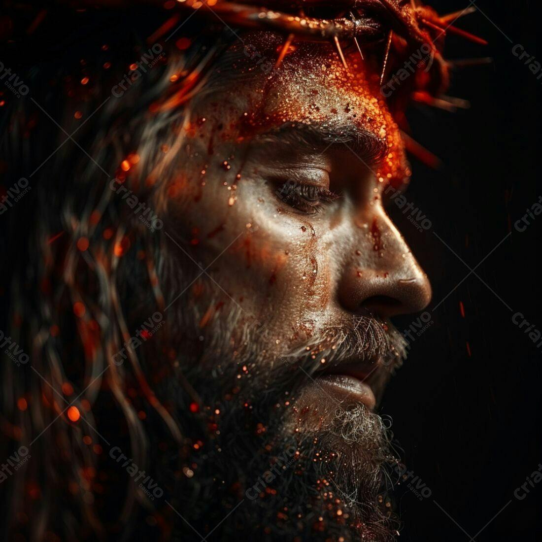 Jesus Cristo Coroado de Espinhos