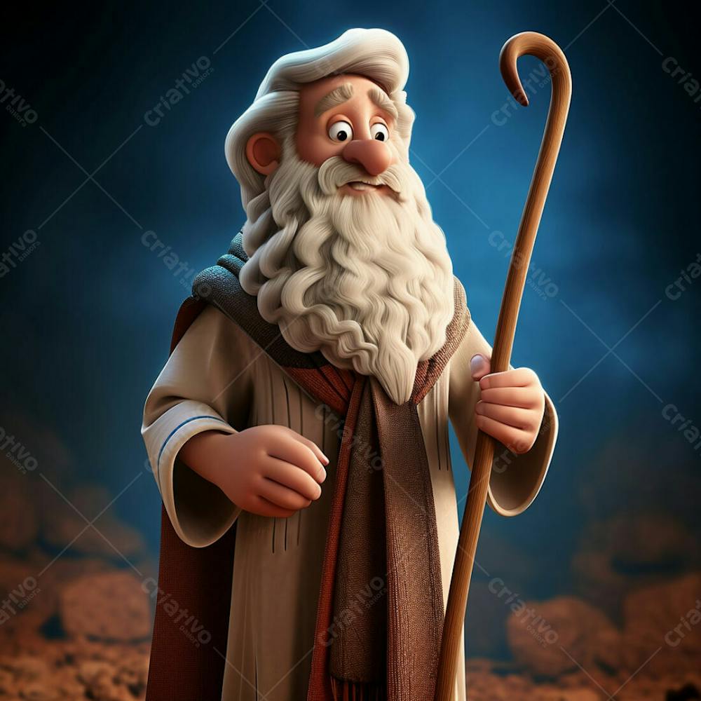 Designerdamissao Pixar Animated The Biblical Character Moses Wi Aef 1Ba 3A 8535 4C 7B 9562 313E 462D 91B 9