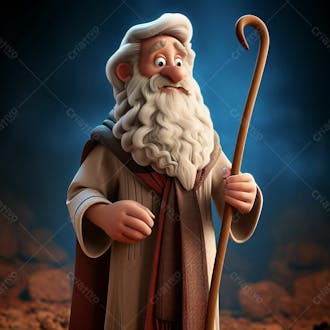 Designerdamissao pixar animated the biblical character moses wi aef 1ba 3a 8535 4c 7b 9562 313e 462d 91b 9