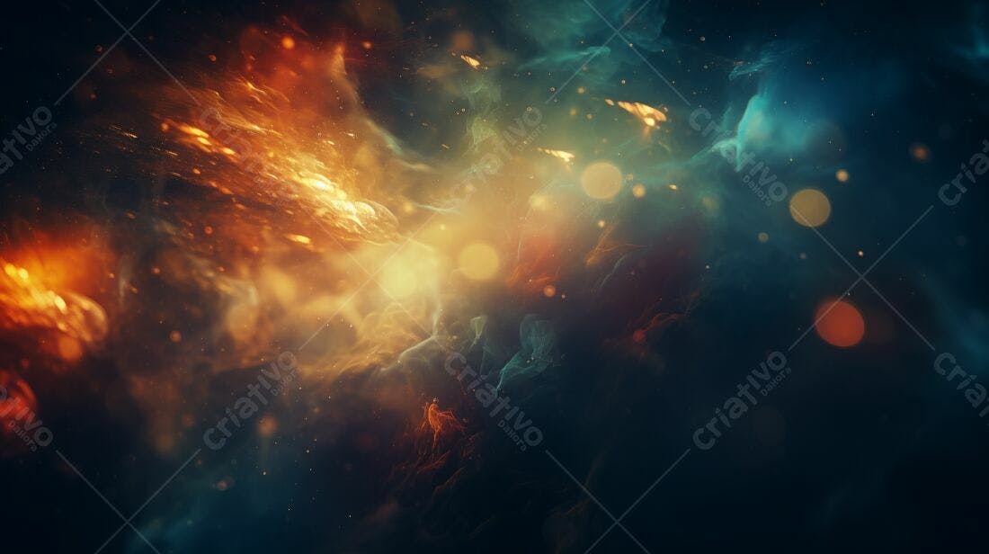 Textura Nébula Abstrata para Fundo de Site