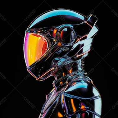 Designerdamissao create an image of a futuristic humanoid robot 12742f 82 10cc 44c 4 bfbd 80cbc 982b 76d