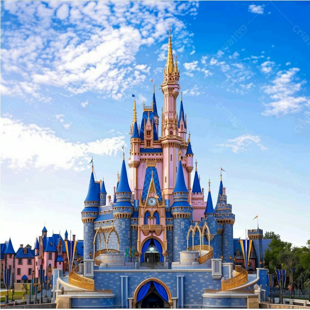 Fundo Do Castelo Da Disney