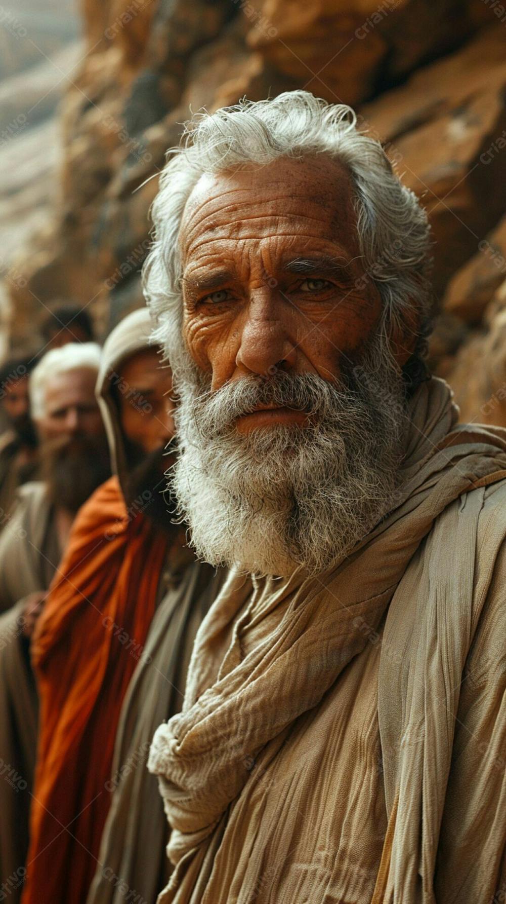 Velho Israelita Dos Tempos Do Antigo Testamento.  (10)