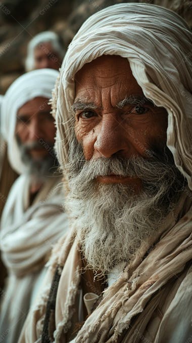 Velho israelita dos tempos do antigo testamento.