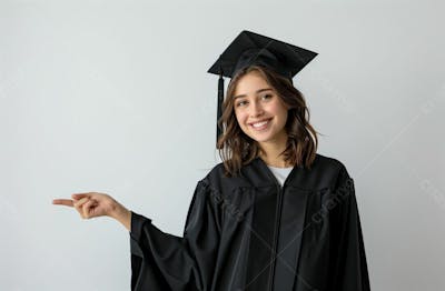 MULHER FORMANDOS, FACULDADE, ESCOLA, ENSINO MÉDIO - IMAGEM